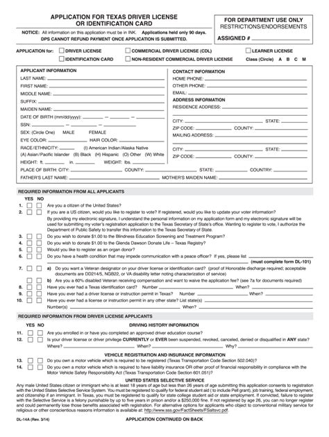 driver's license application online